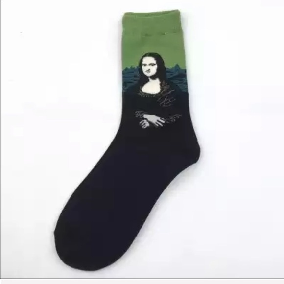 Mona Lisa Classic Art Socks Any 4 for $32 - Picture 3 of 7
